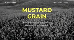 Desktop Screenshot of mustardgrain.com