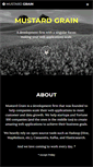 Mobile Screenshot of mustardgrain.com
